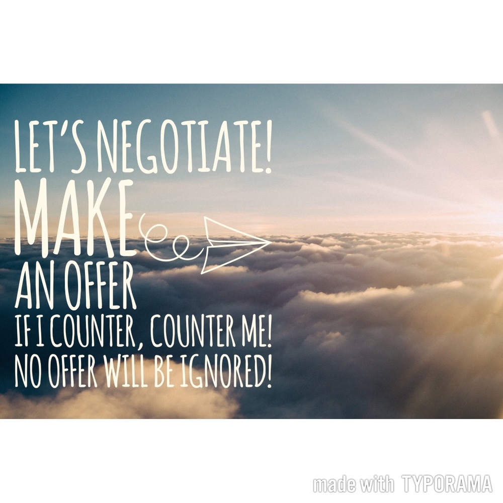 Make me an offer 😉👍🏼))!